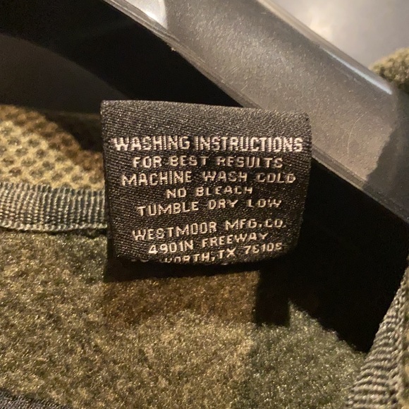 Powder Creek outfitters fleece quarter zip pullover XXL - Picture 6 of 7